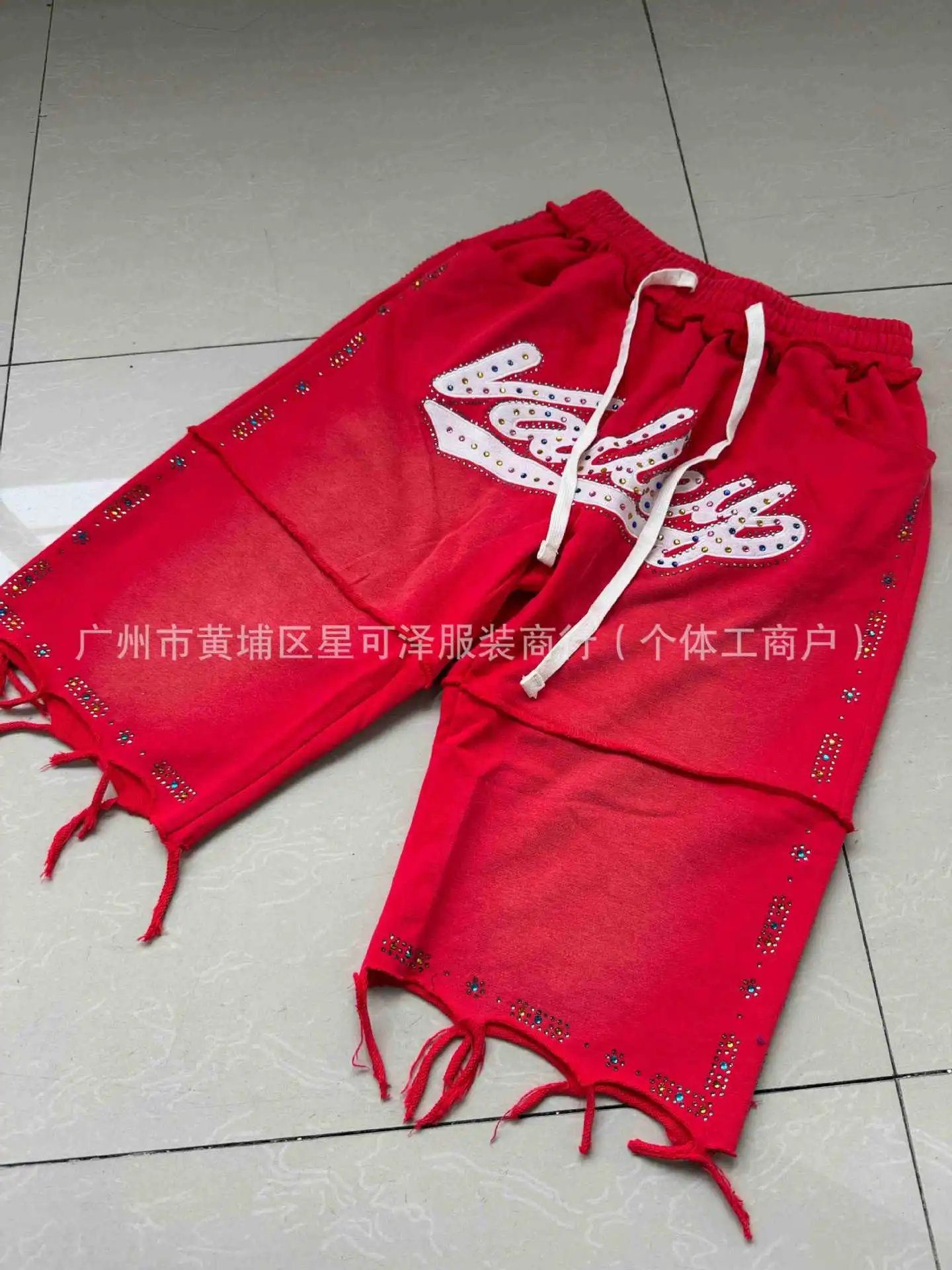 Skittles Shorts/Capri Pants/Red