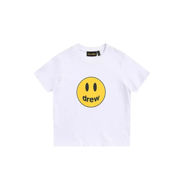 Drew House Smiley Face Logo T-Shirt Khaki - 6
