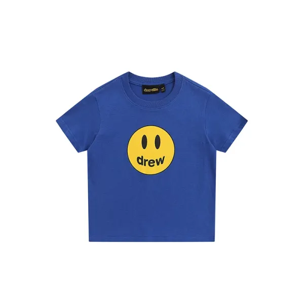 Drew House Smiley Face Logo T-Shirt Khaki - 3