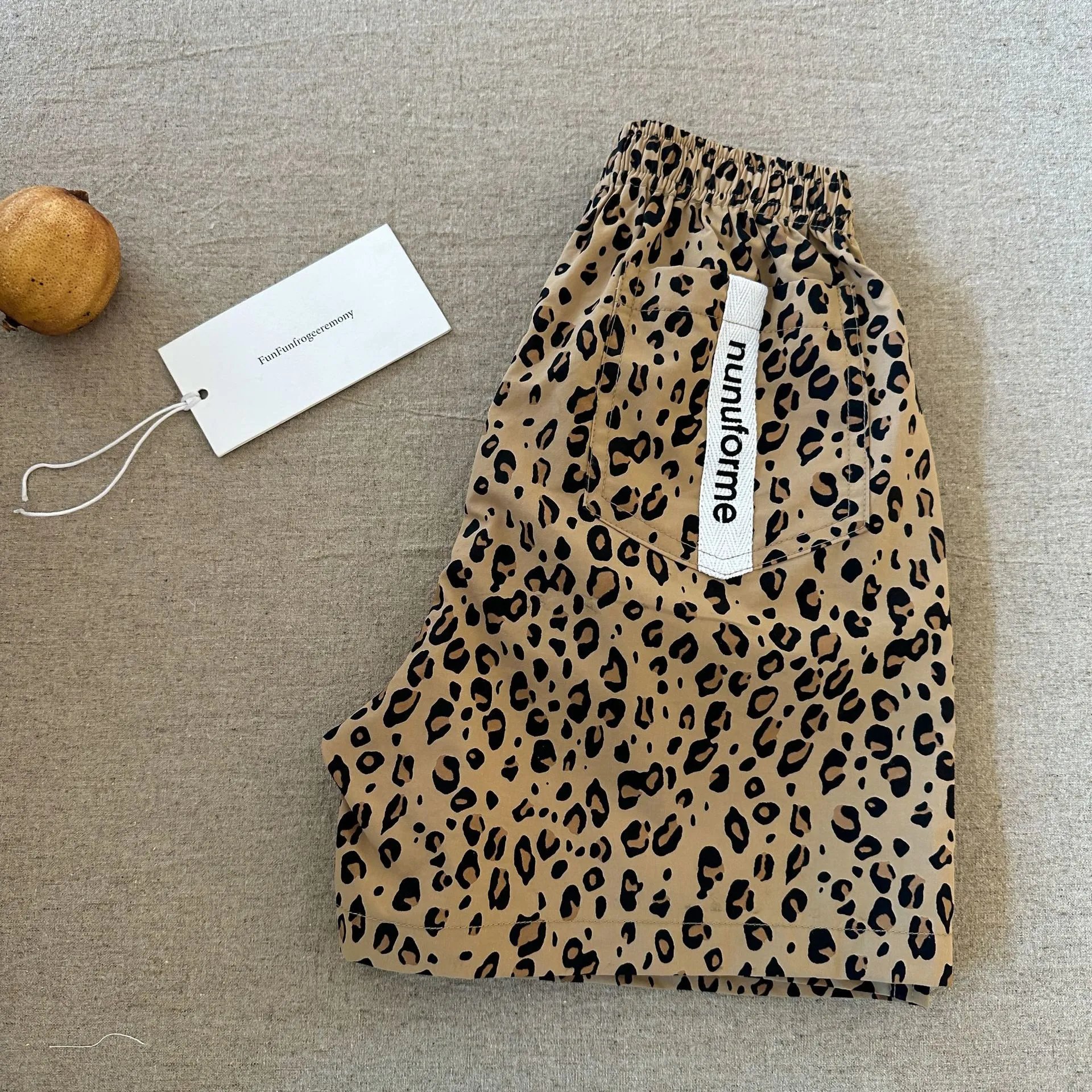 Leopard print children's shorts | 4 colorways