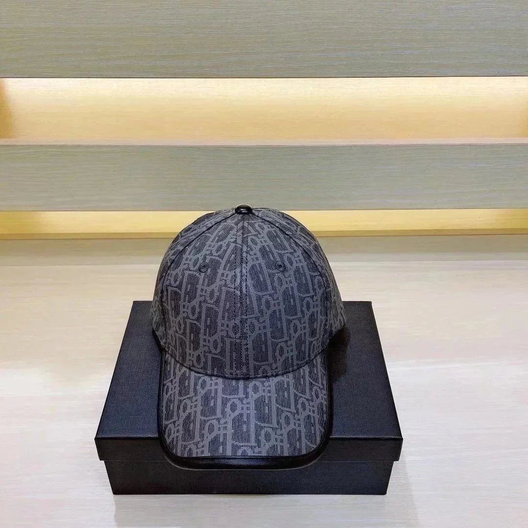 Dior Oblique Monogram Baseball Cap — Black product photo 3