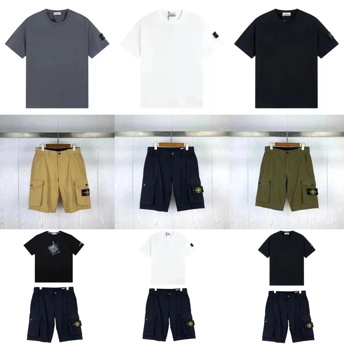 All-match short-sleeved shorts suit - 133094