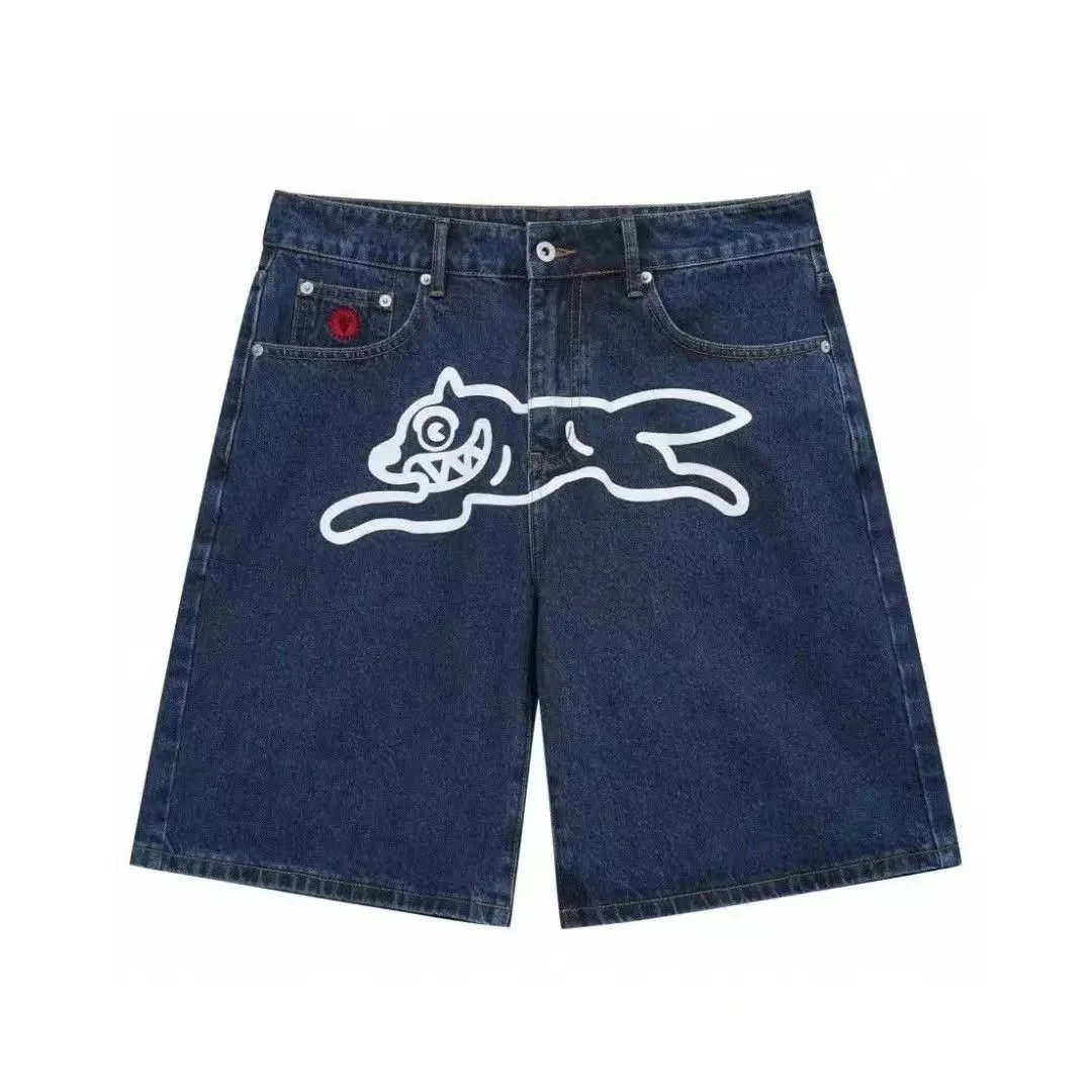 ICECREAM Running Dog Denim Shorts — Multiple Washes product photo 4