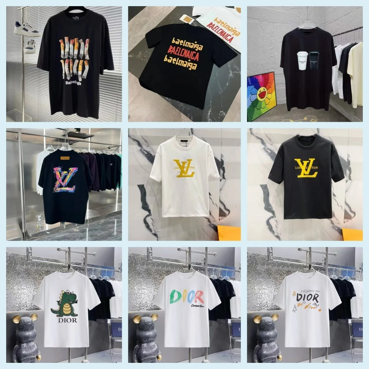 Dior lv Balenciaga T