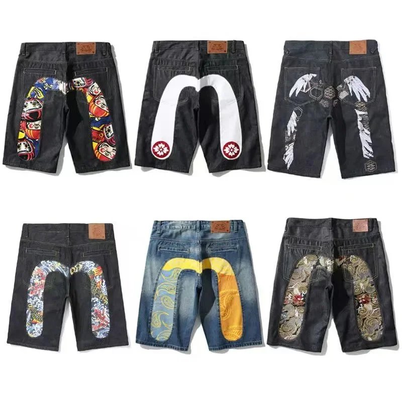 ICECREAM Running Dog Denim Shorts — Multiple Washes product photo 3