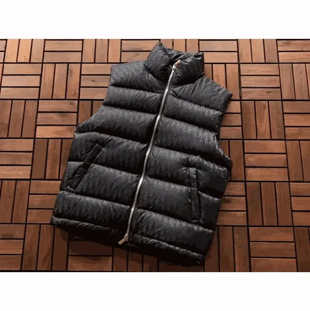 Dior Vests Monogram Quilted Puffer Vest product detail image 1