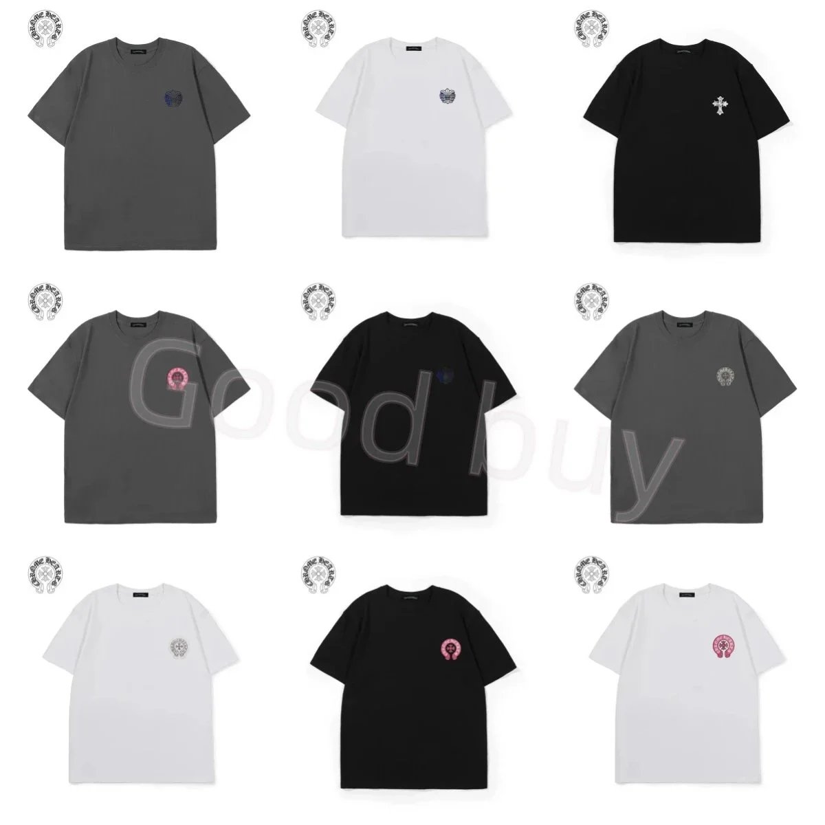 Chrome Hearts Cross Logo Graphic Tee