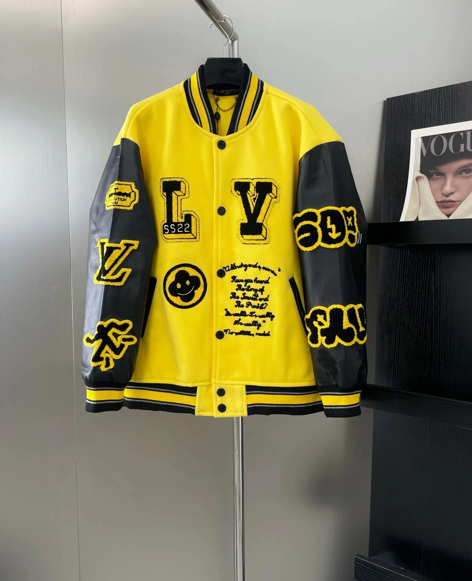 Louis Vuitton Logo Patch Varsity Jackets — Multiple Colorways product photo 4