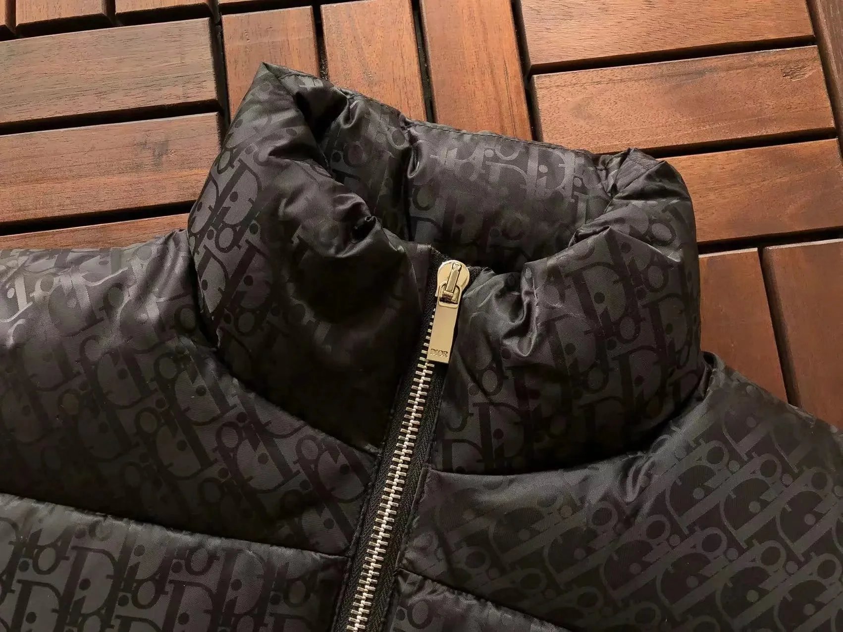 Dior Vests Monogram Quilted Puffer Vest image 12