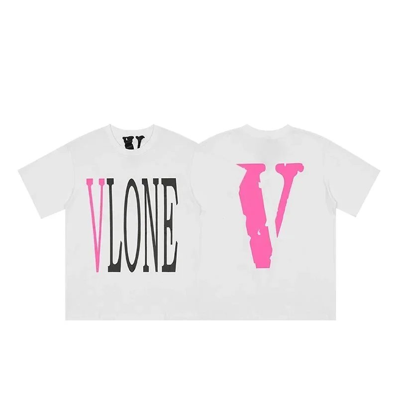 Vlone Graphic Logo T-Shirts — Black and White product photo 4