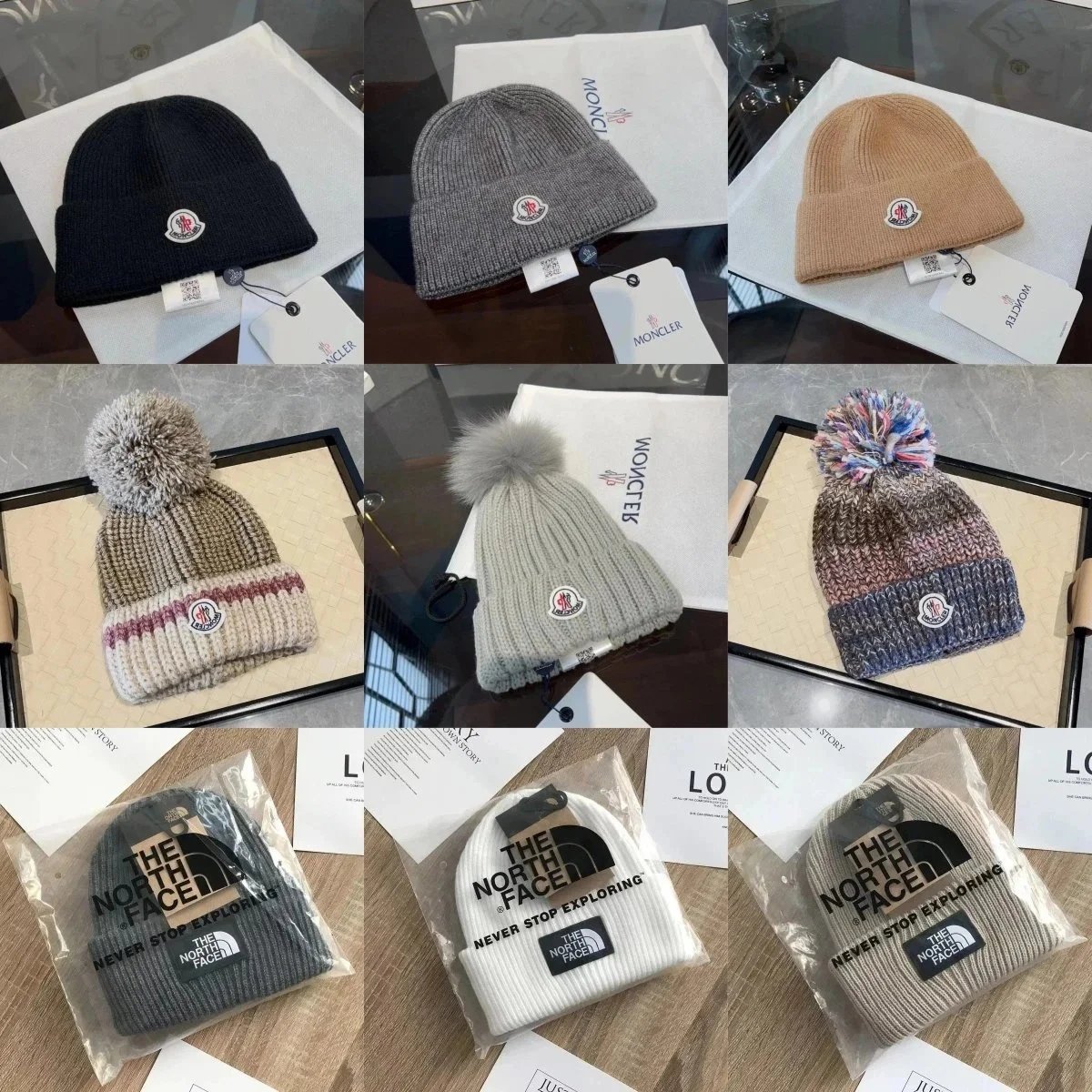 High quality winter hats, knitted hats 10122-007 - 132778