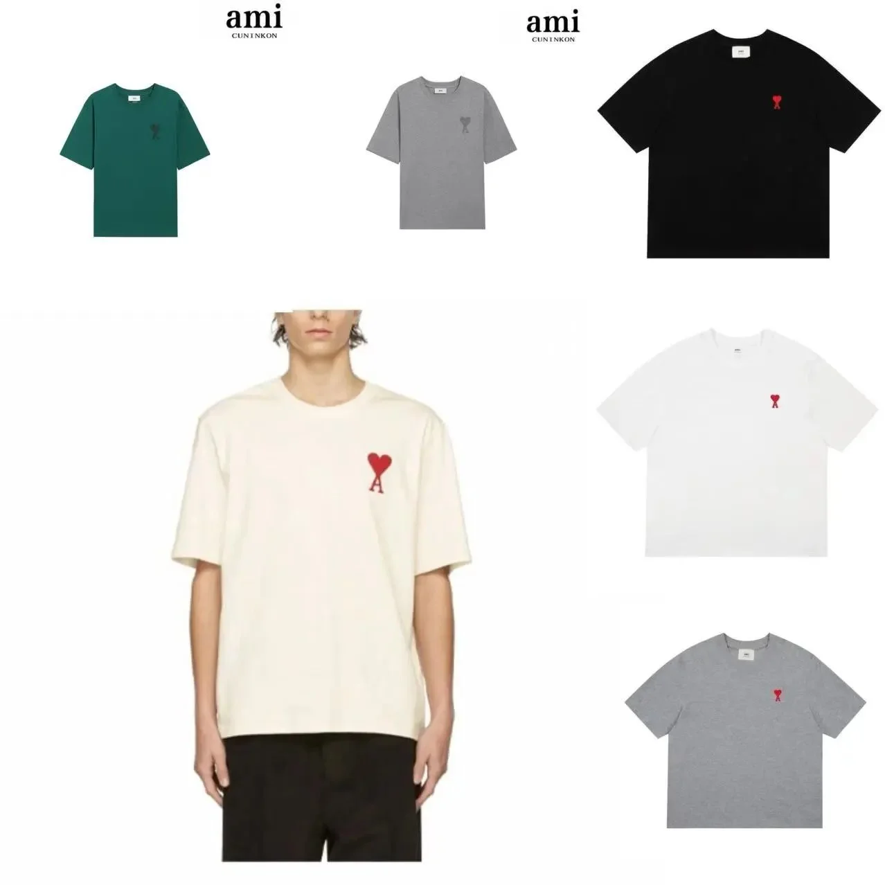 AMIRI T-shirt heart 