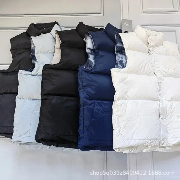 Design Puffer Vest Navy Blue Outerwear.vest - 7