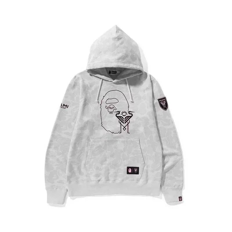 BAPE Shark Hoodies and Athletic Shorts — Multiple Colors