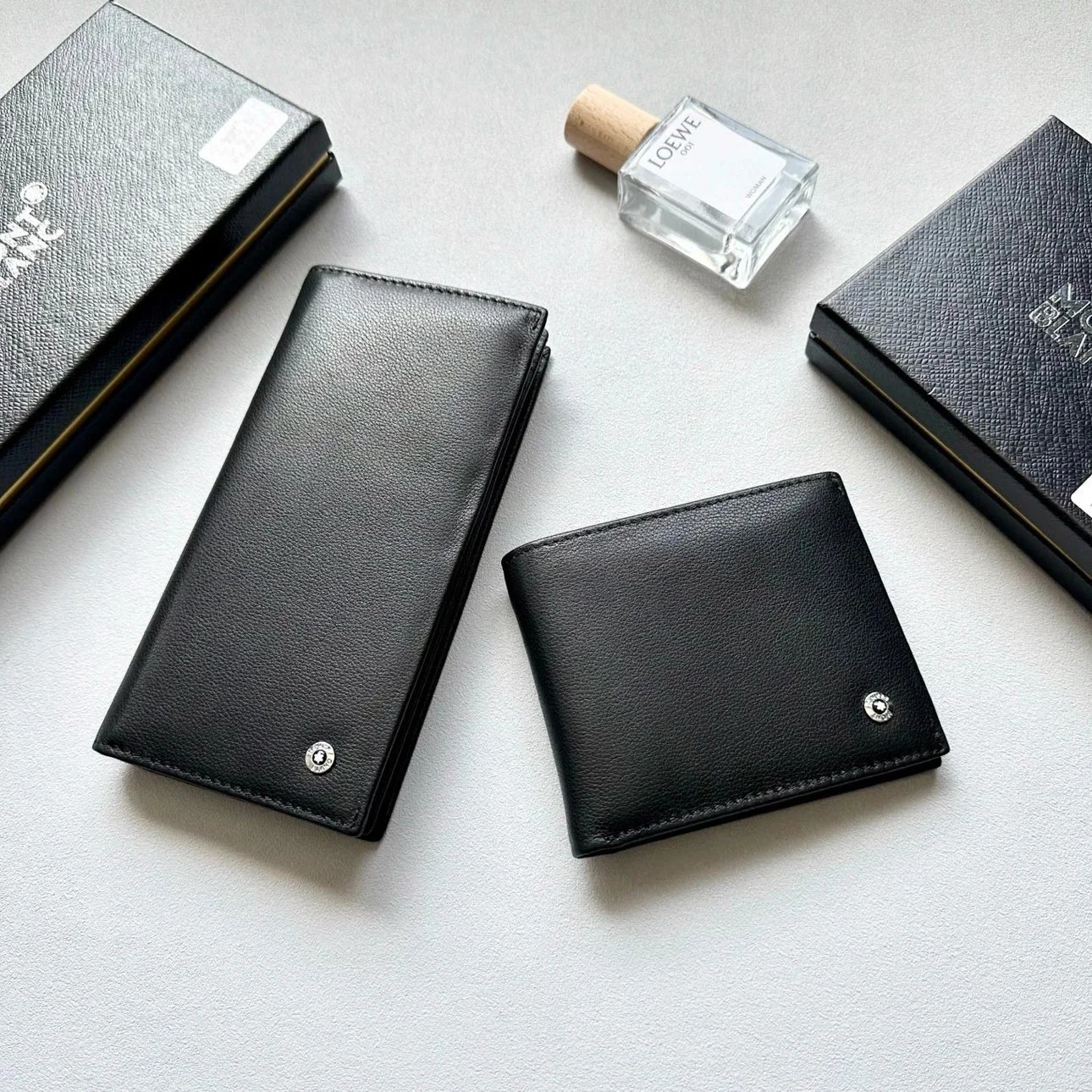 ⭐ six thousand six hundred and eighty-eight ⭐ Yang Men's Soft Leather Long Short Folding Wallet