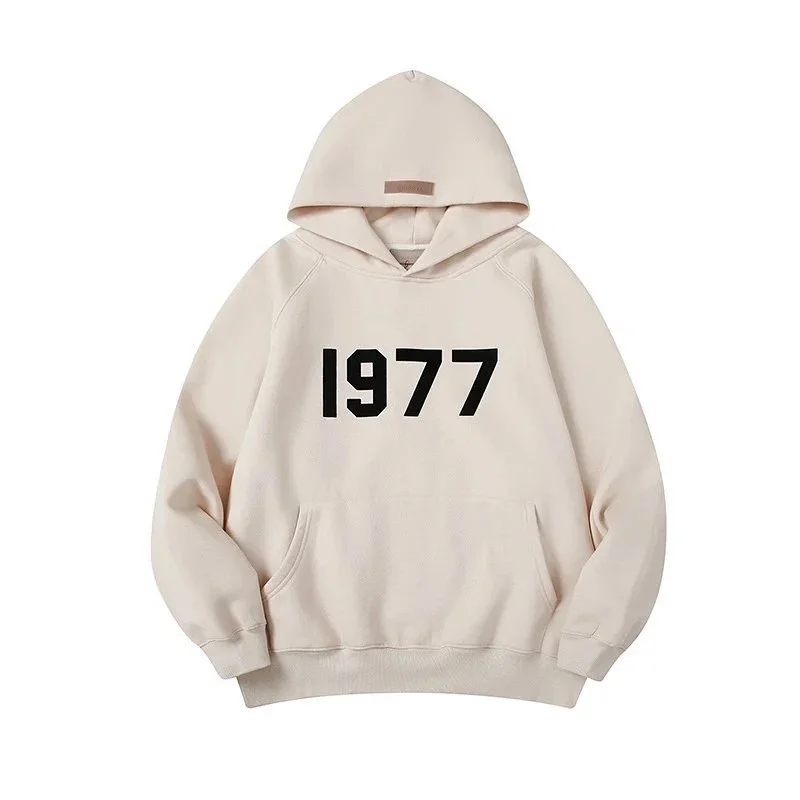 Essentials 1977 Flocked Number Hoodie - rep Essentials