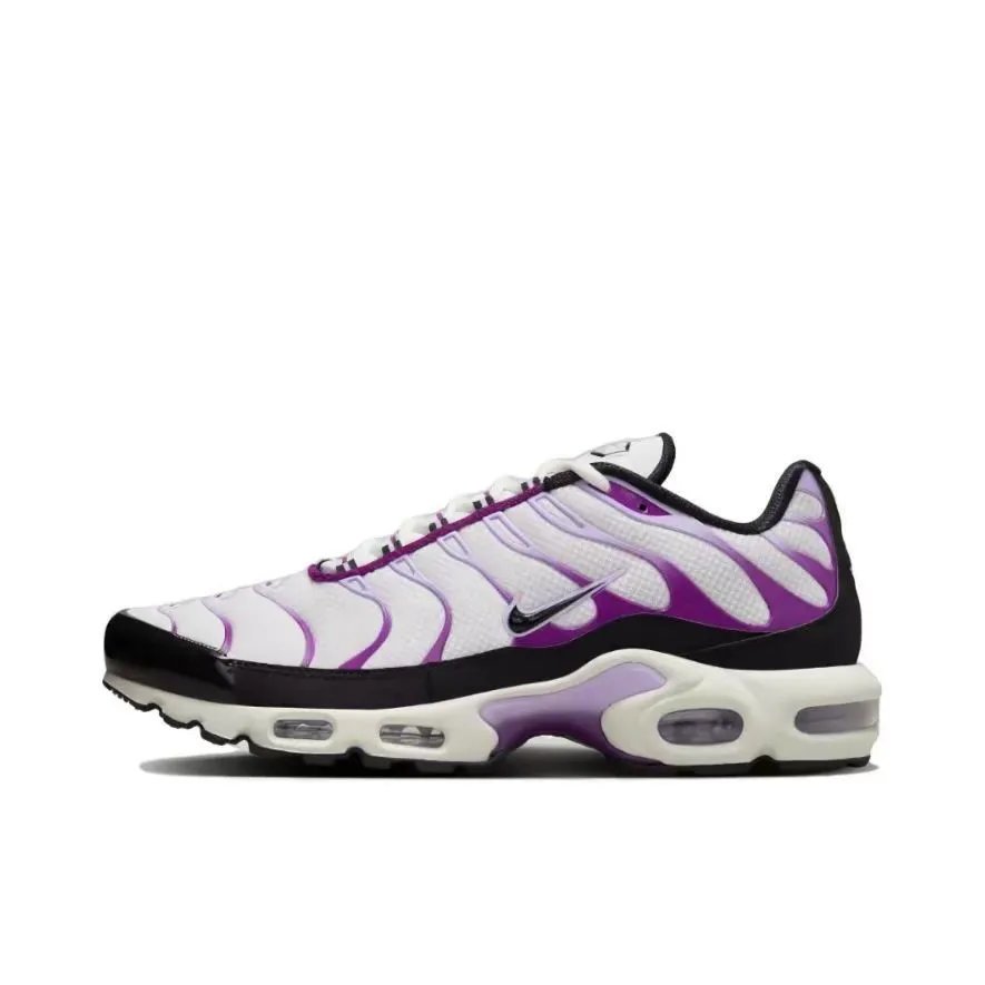 White-Purple with Black Swoosh