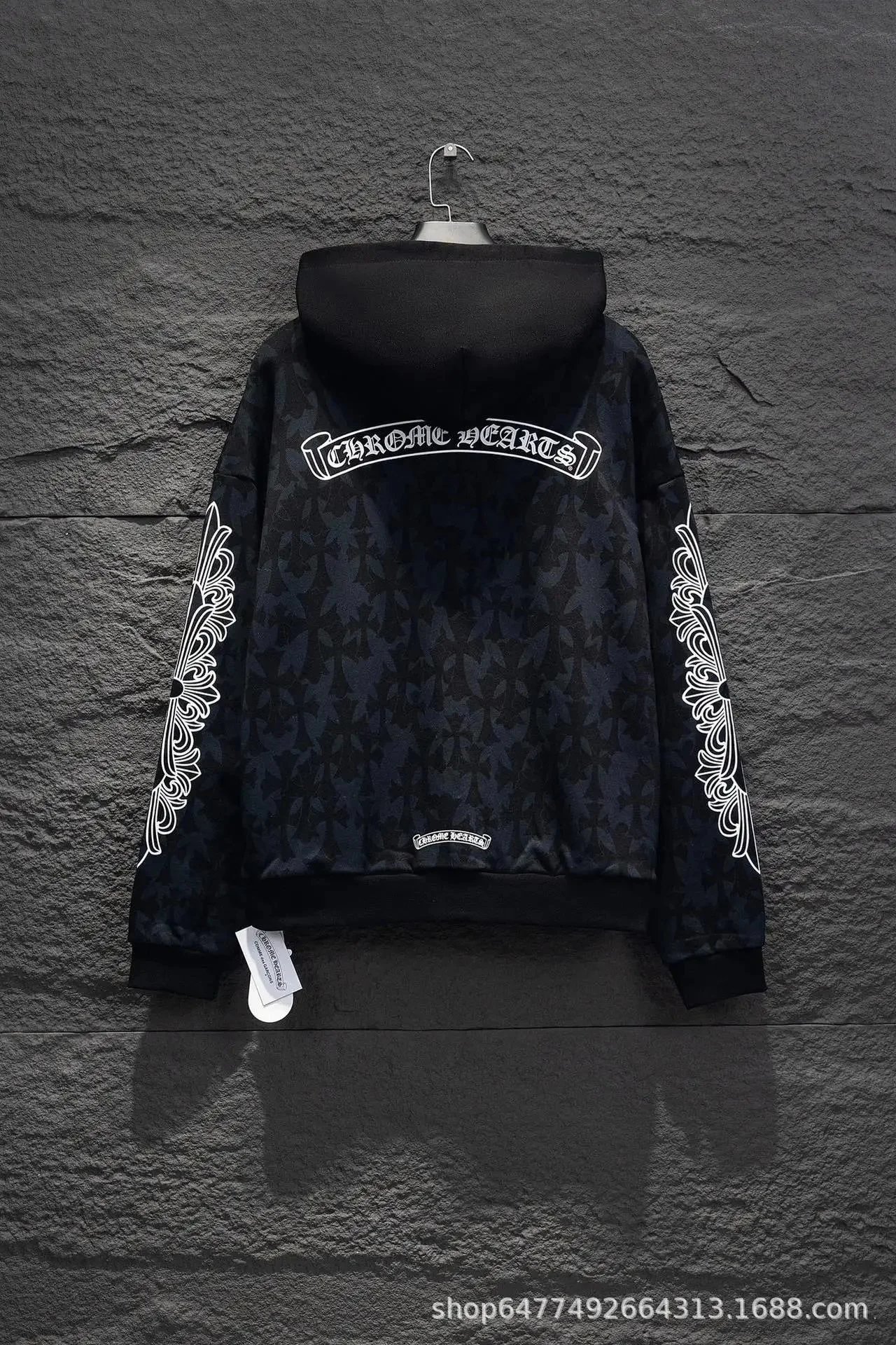 Chrome Hearts Cross Print Hoodie photo 6