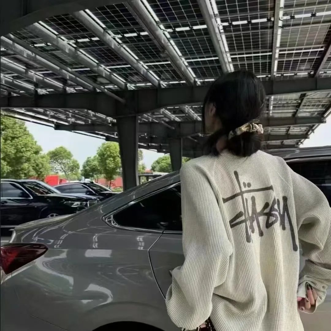 Stussy Off-White Oversized Sweater