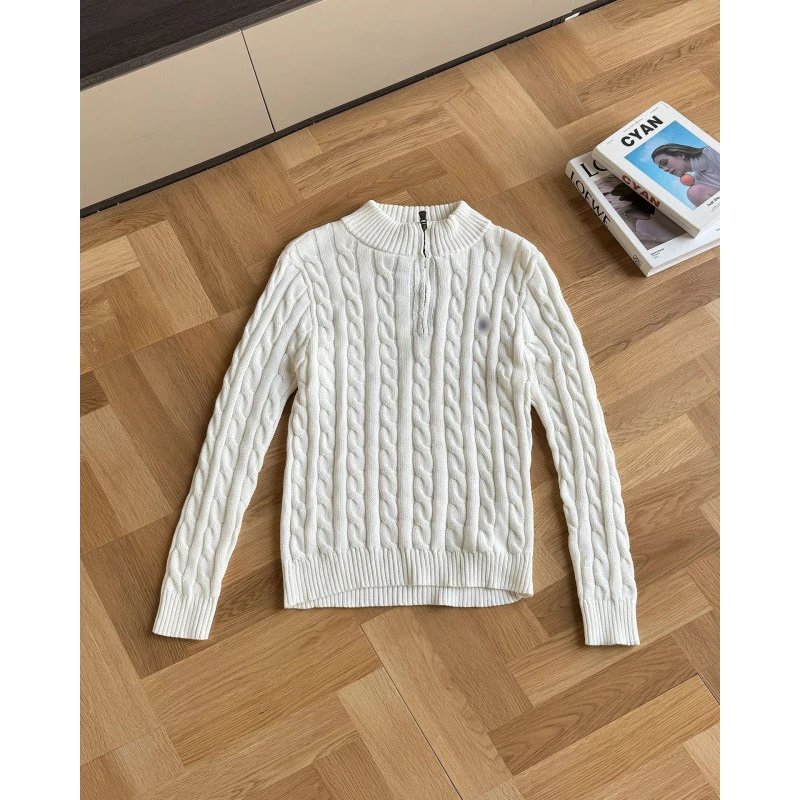 Half-Zip Twisted Knit Sweater photo 5