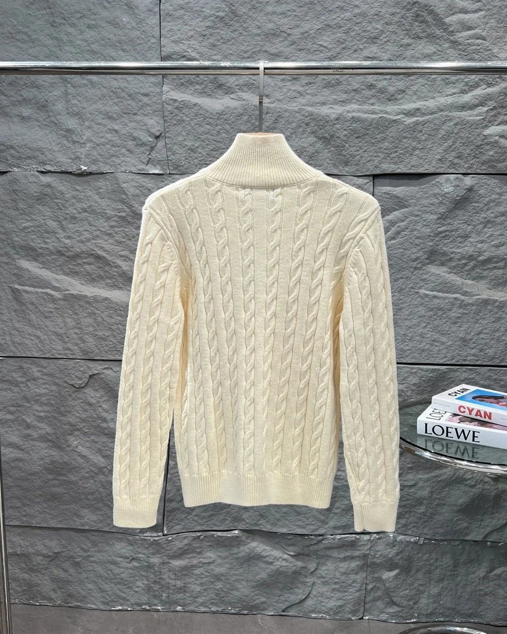 Classic Logo Embroidered Knit Sweater photo 7