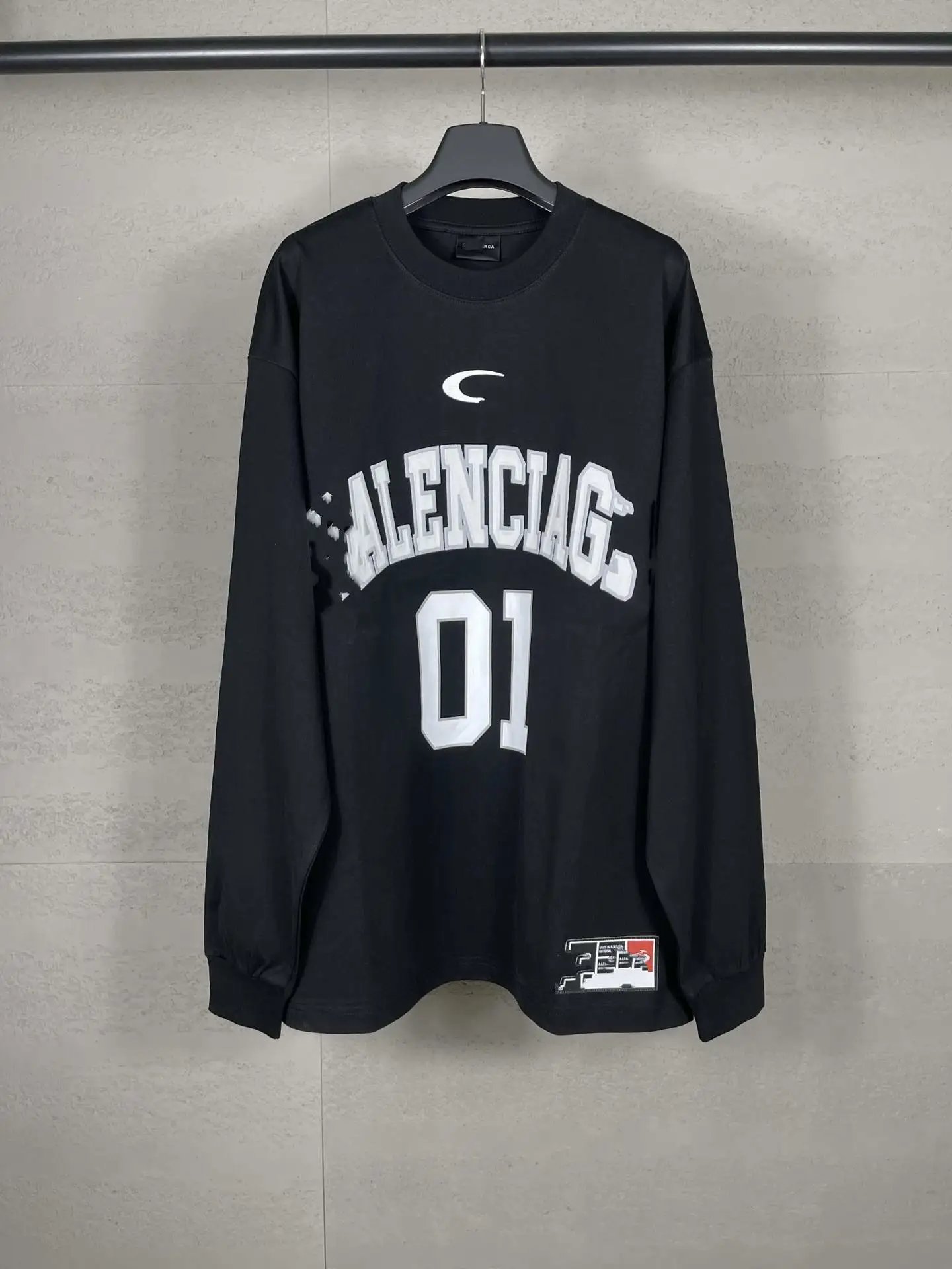 Alençag Long-Sleeve Training Jersey Black - 14