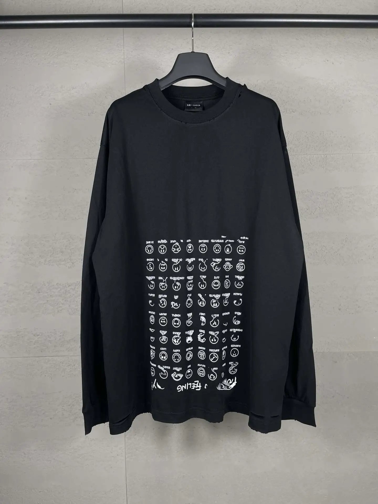 Alençag Long-Sleeve Training Jersey Black - 46