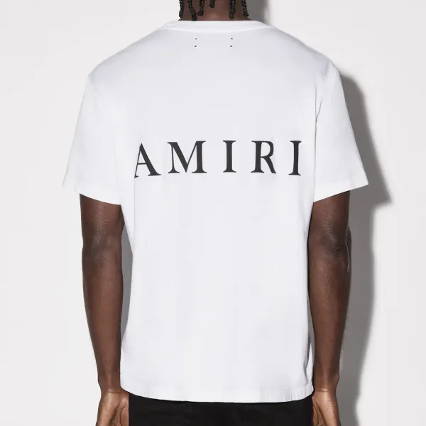 Amiri Dragon Logo Graphic T-Shirt White - 6