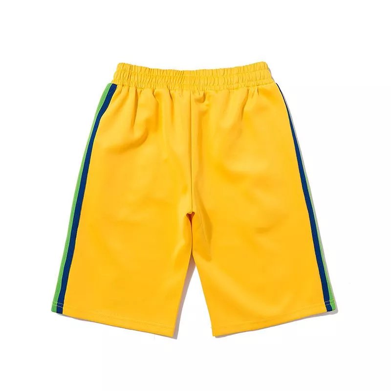 Palm Angels Rainbow Stripe Track Shorts Blue - 12