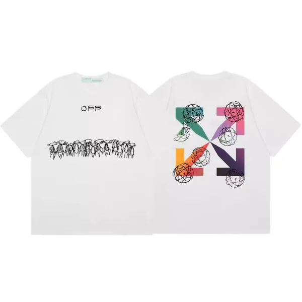 Off-White Graphic Print T-Shirt White - 1
