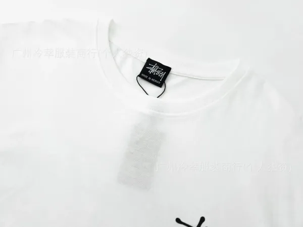 Stüssy International Corporation Sunset Print White T-Shirt - 6