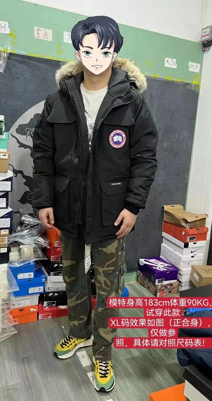 Canada Goose Expedition Parka Blue photo 6