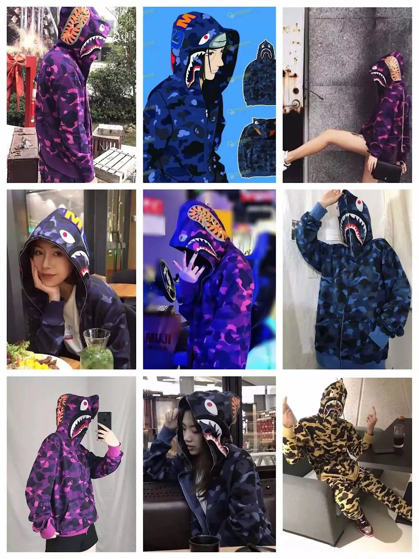 Classic Shark Mouth Hoodie