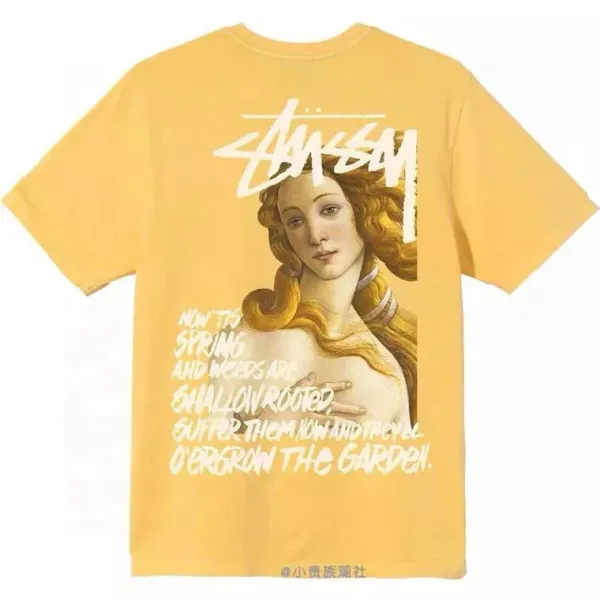 Stussy Stüssy Venus Print Blue T-Shirt T-Shirts - 9