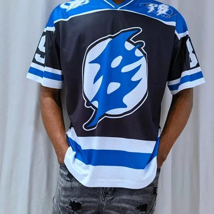 Custom Brand 88 Club Jersey Black-White-Red - 8
