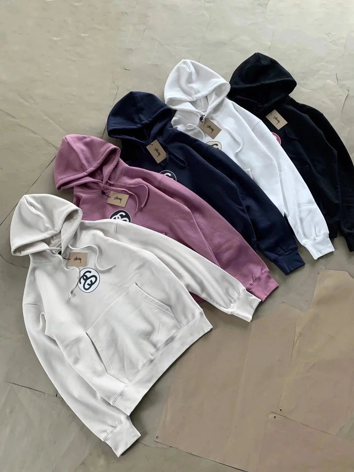 Double S Logo Fleece Hoodie photo 6