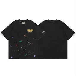 thumbnail for American fashion brand short sleeve summer loose retro wash distressed high street t-shirt men