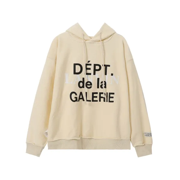 Lanvin x Josué Thévenet Dépt. de la Galerie Beige Hoodie - 1