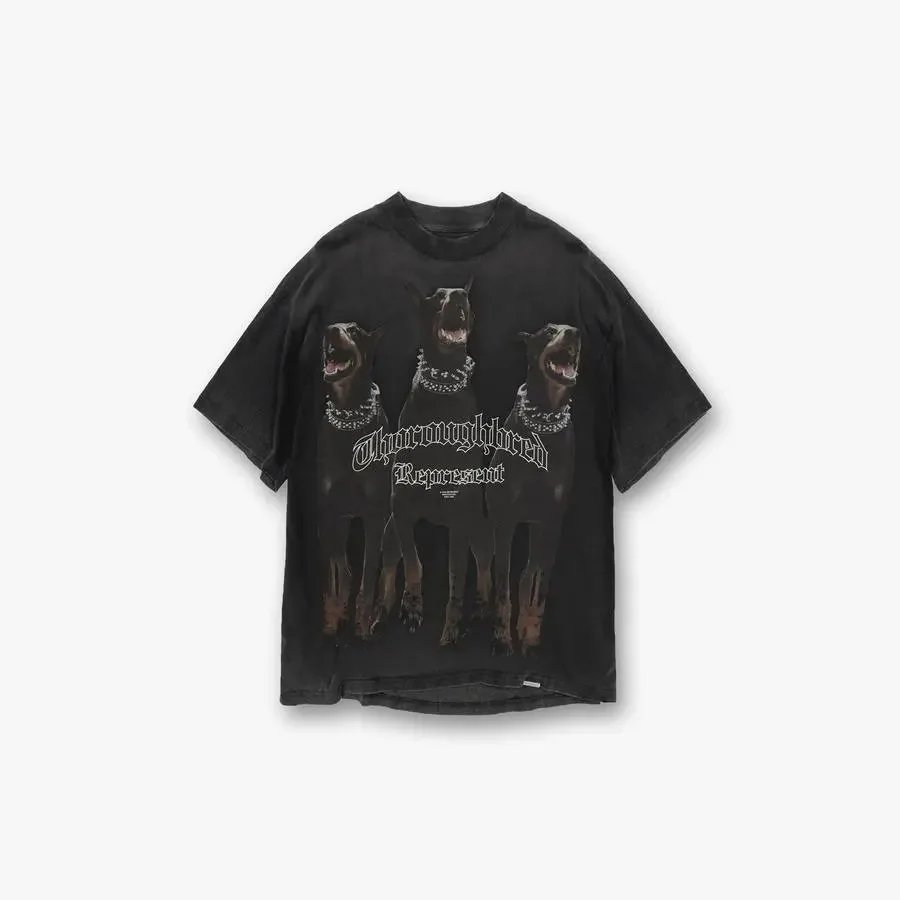 Doberman Vintage Distressed T-Shirt photo 3