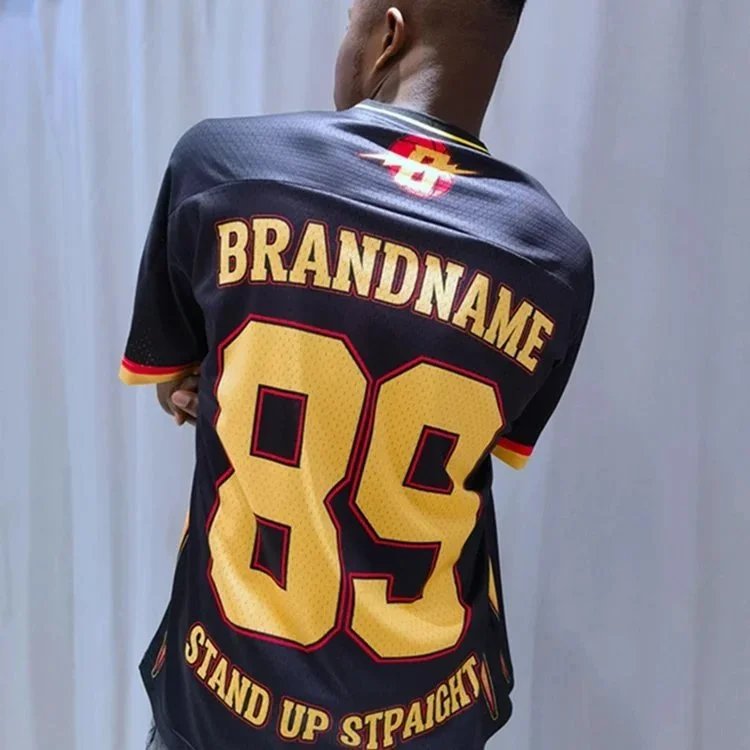 Custom Brand 88 Club Jersey Black-White-Red - 4