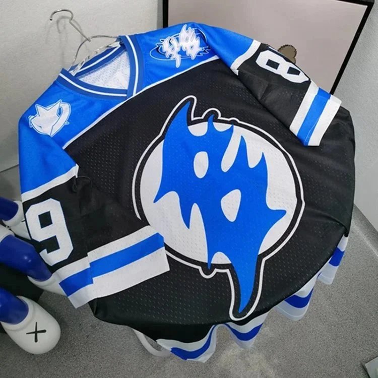Custom Brand 88 Club Jersey Black-White-Red - 10