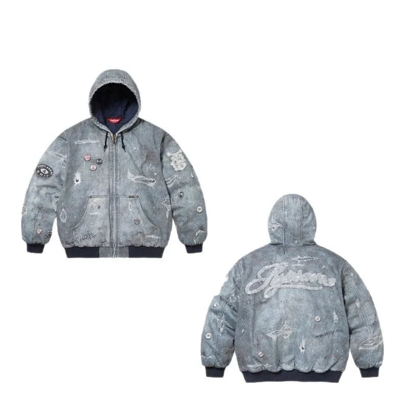 Supreme Logo Hooded Sweatshirt image 6