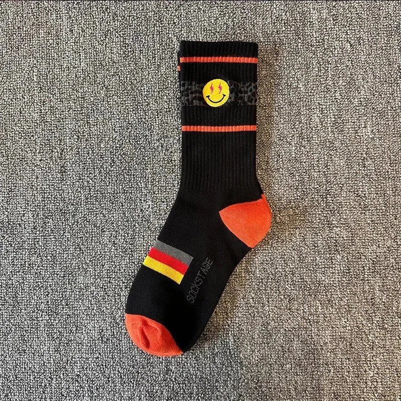 Smiley Embroidered Mid-Calf Socks photo 4