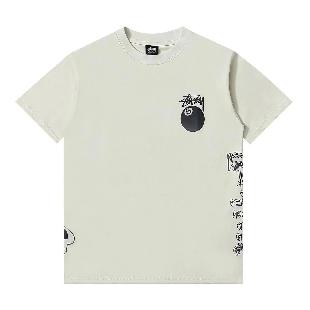 Stussy 8 Ball Painted Letter T-Shirt photo 3