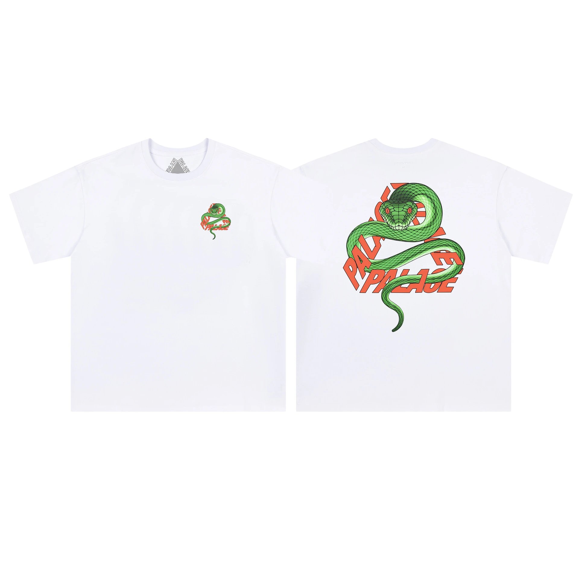 Triangle Embroidered Heavy Cotton Couple T-Shirt photo 6