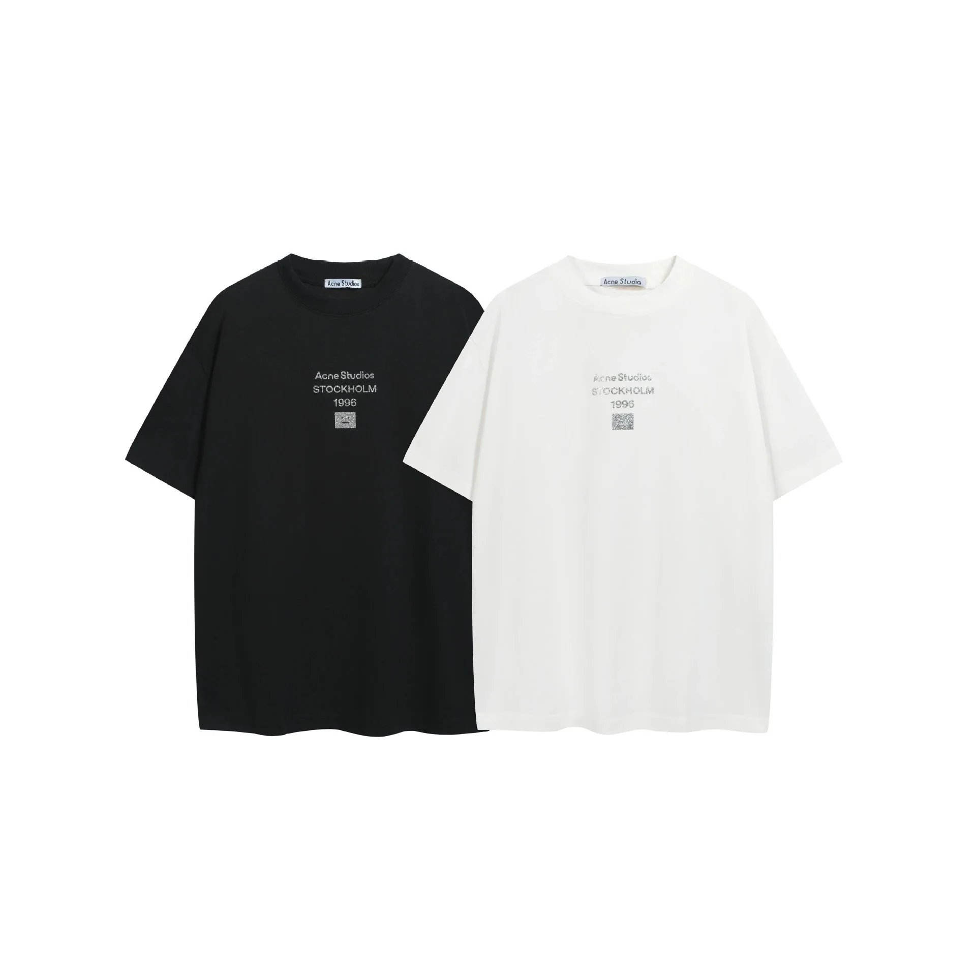 AC Silver Smiley Print T-Shirt