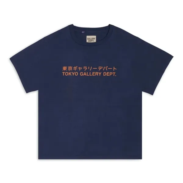 Gallery Dept Tokyo Gallery Dept Navy T-Shirt - 11