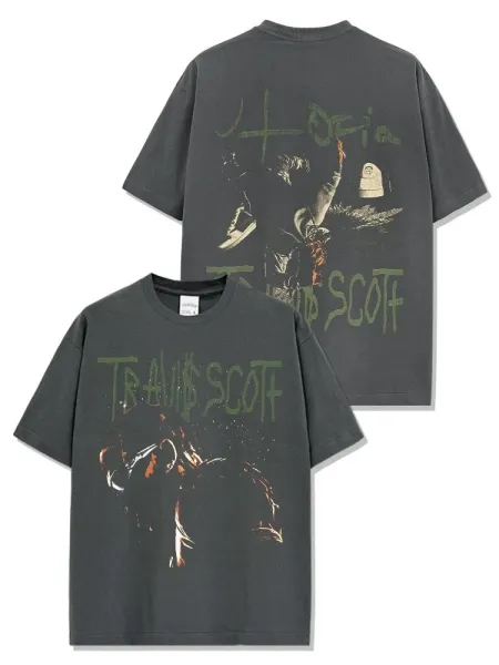 Travis Scott x Cactus Jack Hoodie Pink T-Shirt - 5