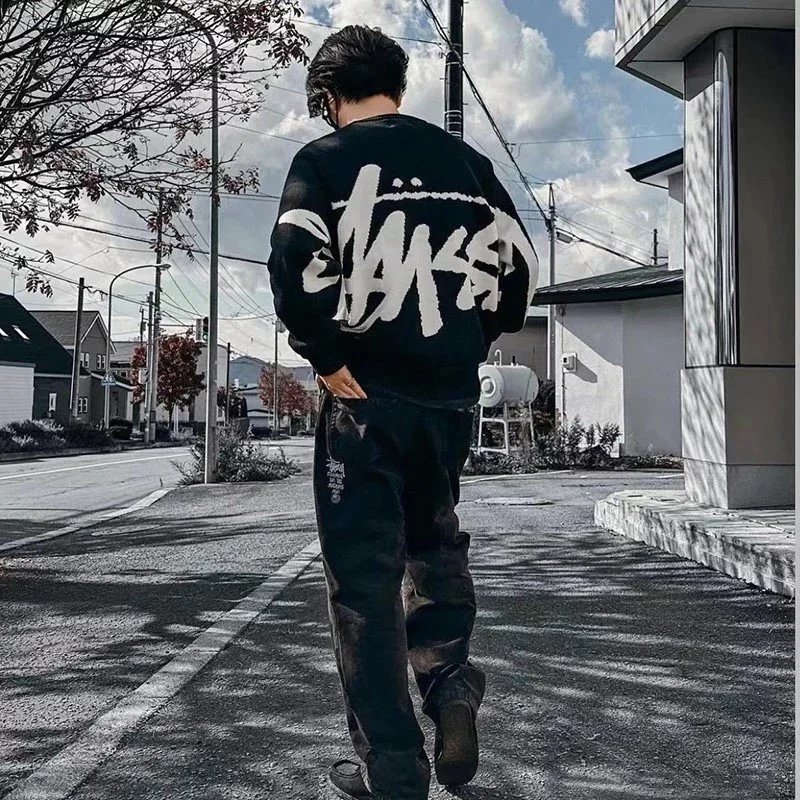 Large Logo Knit Sweater photo 3