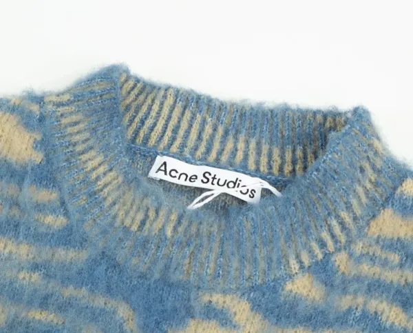 Imposter London Smiley Fair Isle Sweater Beige Multicolor - 7